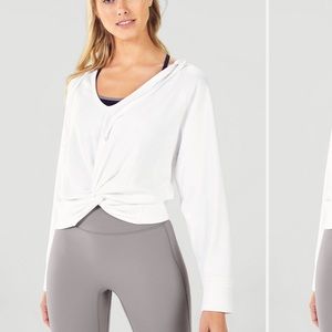 FABLETICS TWIST FRONT HOODIE